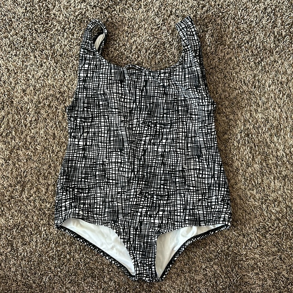 Beverly Swimwear Abstract Print One Piece Swimsuit